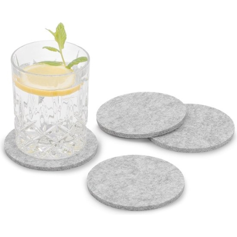Vilt Coaster Pakket 8 (Kleur selecteerbaar)
