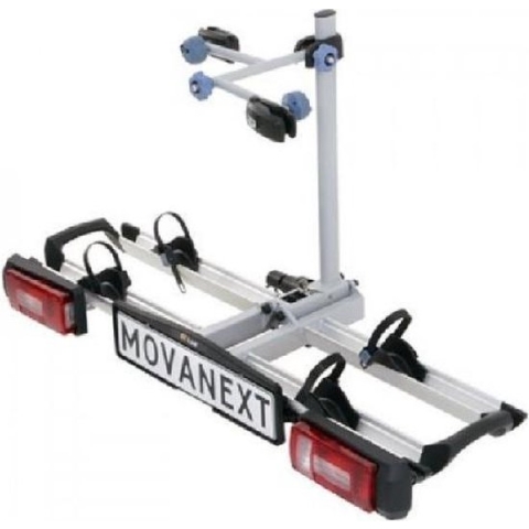 MovaNext Lux - Fietsendrager - 2 Fietsen - Trekhaak - 13 Polig - Opklapbaar