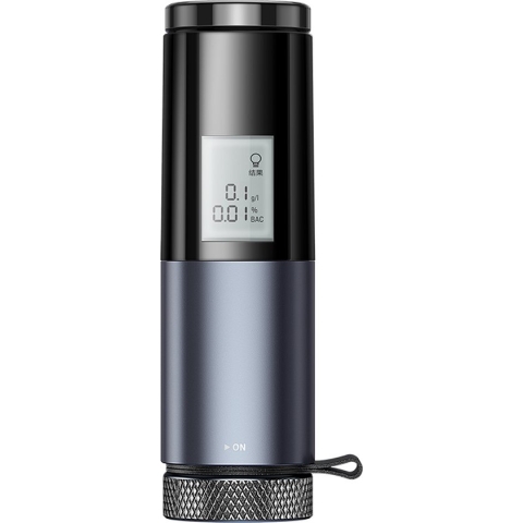 Baseus Alcoholtester - Blaastest - Compact - Inclusief houder