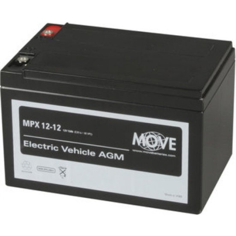 Scootmobiel accu Move MPX 12V-15Ah