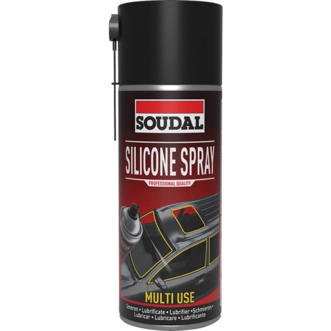 Soudal silicone spray 400ml- 1 spuitbus