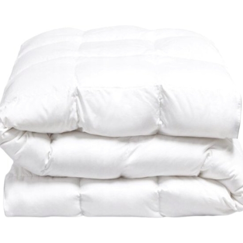 Dekbed 220x240cm – Ganzendons 2100g Vulling – Lits-Jumeaux EXTRA LANG Tweepersoons OnceDoce® ‘Skarda’ 4 SEIZONEN Luxe Dons Dekbed - Wasbaar