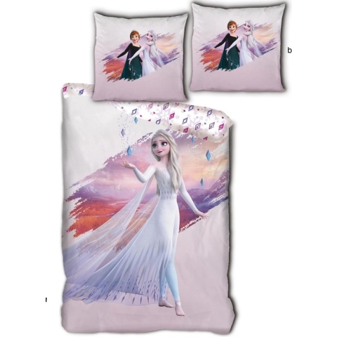 Disney Frozen Dekbedovertrek Elsa - Eenpersoons - 140  x 200 cm - Polyester