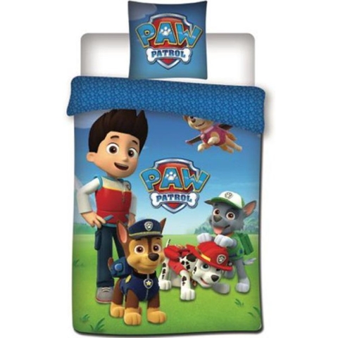 PAW Patrol Dekbedovertrek Outside - Eenpersoons - 140  x 200 cm - Polyester