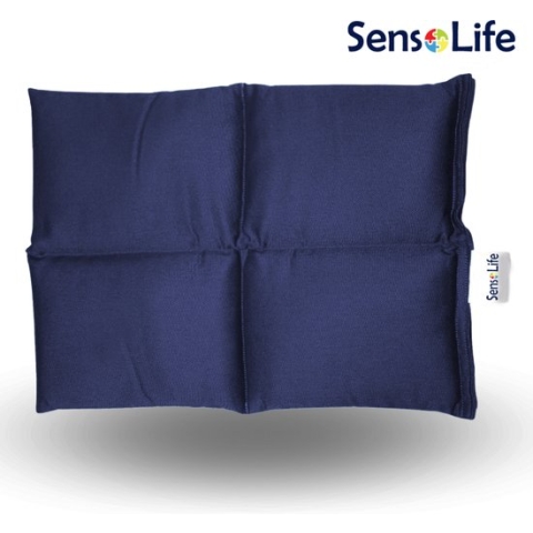 Verzwaringskussen 30 x 40 cm - 3 kg - Verzwaarde schootkussen - ideaal maat, hulpmiddel voor school en sensorische integratietherapie