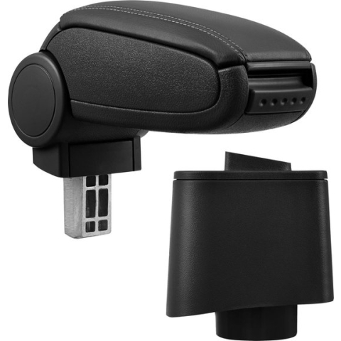 Armsteun voor VW Polo V 6R vanaf 2009 kunstleer zwart