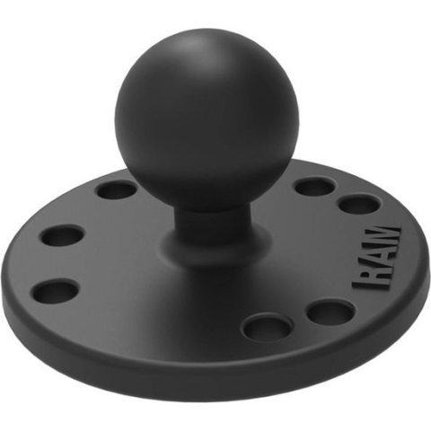 RAM Round Plate Ball Base Mount - RAM-B-202U (B Size)
