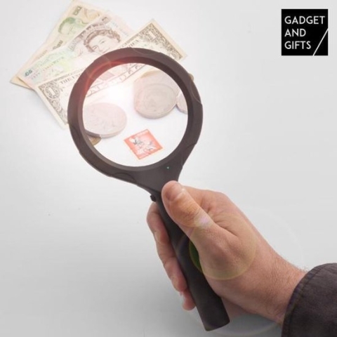 Vergrootglas met LED 24cm