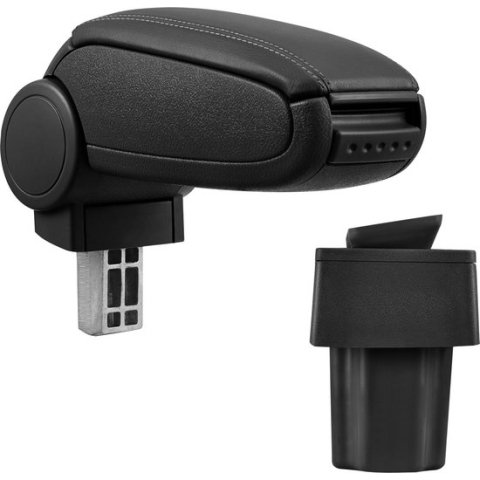 Armsteun-Opel Astra G - 1998 - 2004  - kunstleer - zwart