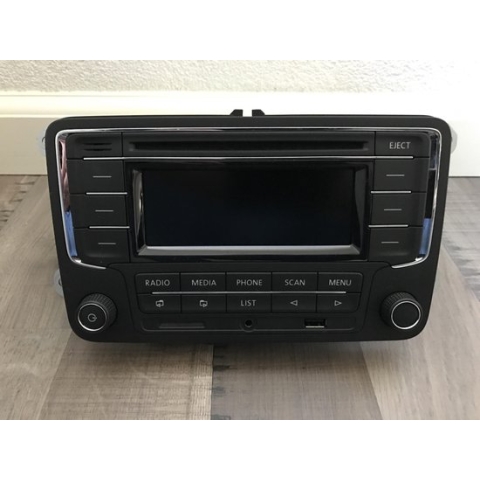 Radio - Cd Speler - Geschikt voor Vw - Golf 5 - Bluetooth - Carkit- Audio - Streaming - AD