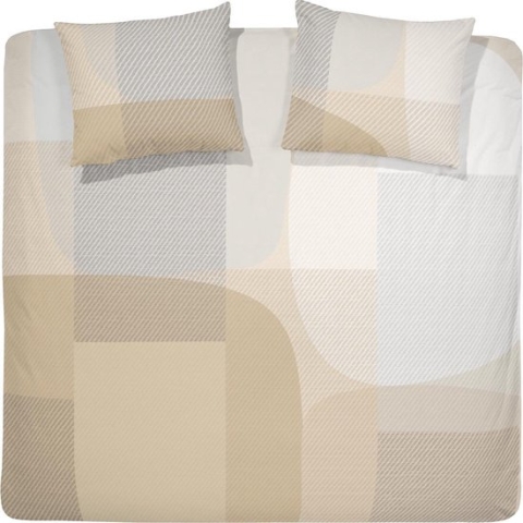 Damai Dekbedovertrekset satijn 240 x 200/220 cm Moore butter cream
