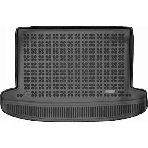 3D mat Hyundai Tucson IV versie met één vloer in de koffer Hybrid zonder Surround System 2020-> rubberen kofferbakmat