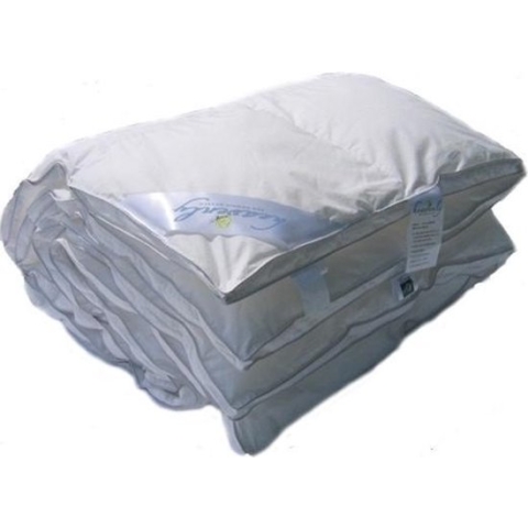 Heavenly Dekbed - Enkel - Kunstdons - Eenpersoons - 140x220 cm - Wit