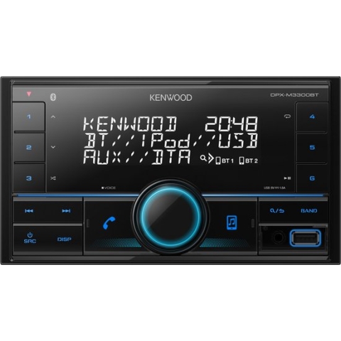 Kenwood DPX-M3300BT 2 DIN autoradio - multicolor