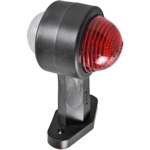 Pro Plus Breedtelicht - Rood en Wit - Recht 120 mm - 12 Volt