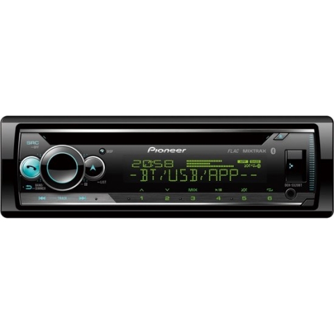 Pioneer DEH-S520BT Autoradio Enkel din Multicolour-CD Tuner-USB - 4 x 50 W