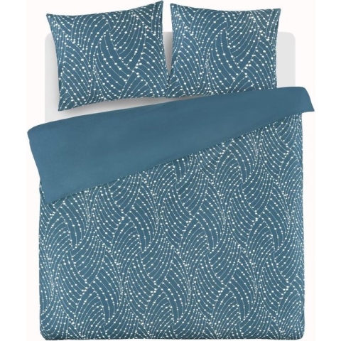 Day Dream Hazel - Dekbedovertrek - Lits-jumeaux - 240x200/220 cm + 2 kussenslopen 60x70 cm - Petrol