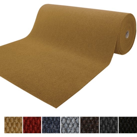 Karat Drogloopmat - Hong Kong - Deurmat loper - Natuur - 100 x 250 cm