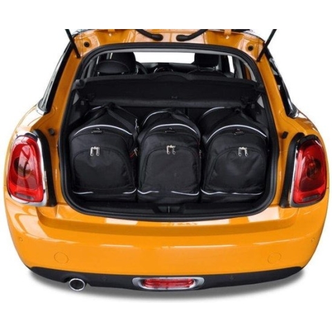 MINI COOPER 2013+ 3-delig Reistassen Op Maat Auto Interieur Kofferbak Organizer Accessoires