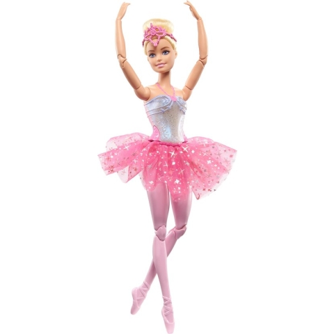 Barbie Dreamtopia - Barbiepop - Blonde ballerina met twinkelende lichten