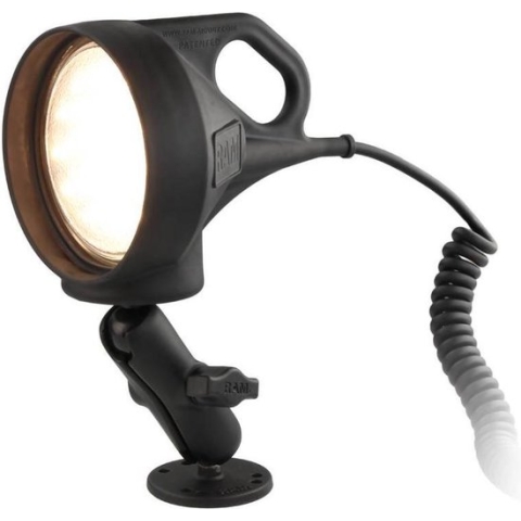Spatwaterdichte LED Spotlight met klemhouder set