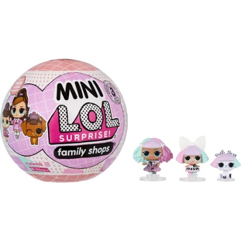 L.O.L. Surprise! - Mini familie met 3 poppen - Minipop