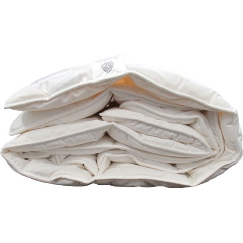 iSleep Wollen Dekbed - Enkel - 100% Wol - Eenpersoons - 140x200 cm