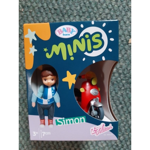 Baby Born Minis Scooter Simon