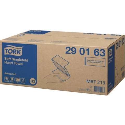 Tork Handdoek - H3 Advanced ZZ - 2- laags - 15 x 250 stuks