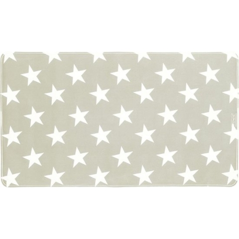Wenko Badmat Stella 70 X 40 Cm Taupe/wit