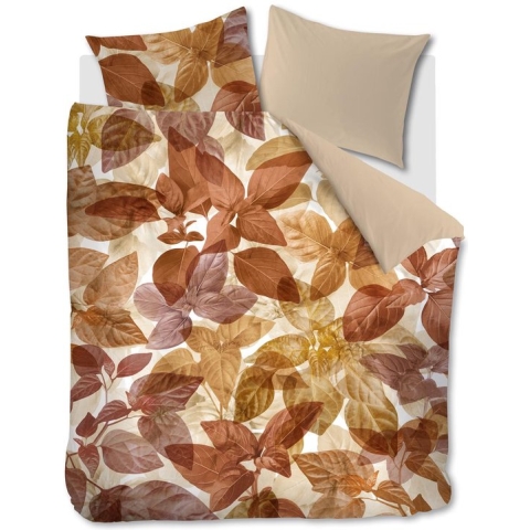 Beddinghouse Amber dekbedovertrek - Tweepersoons - 200x200/220 - Steenrood
