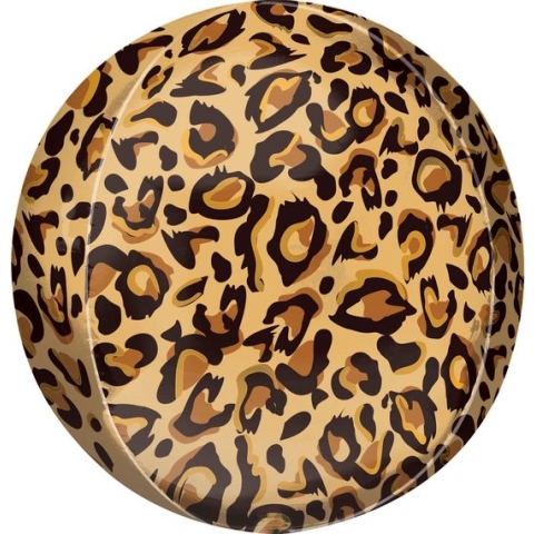Orbz ballon luipaard print | 38 cm