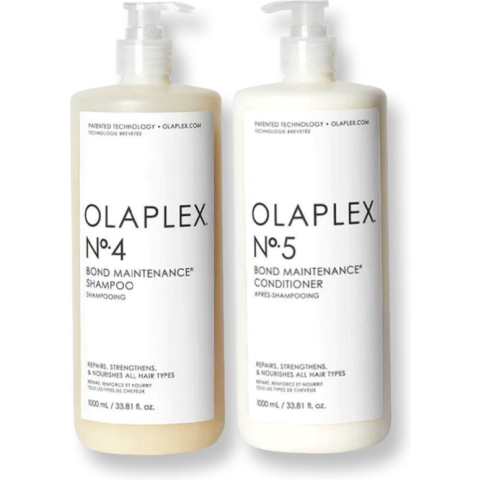 Olaplex No.4 Shampoo & No.5 Conditioner - 1000ml