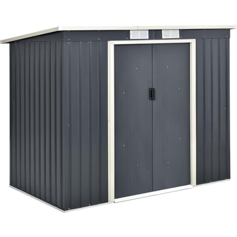Metalen tuinhuis M - 213 × 130 × 173cm