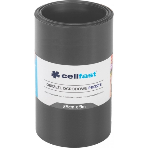 Cellfast - Gazon rand glad tuin hek - Tuinafscheiding 25cm x 9m
