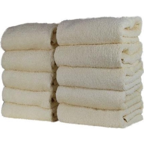 Katoenen Handdoek - Crème - Set van 9 Stuks - 50x100 cm - Heerlijk zachte badhanddoeken