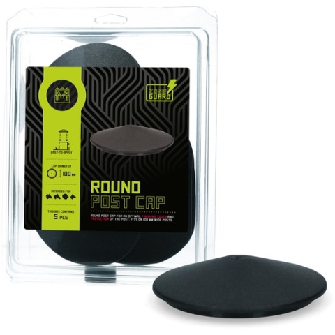 ZoneGuard Rond paalkapje per 5 stuk 100 mm 100mm