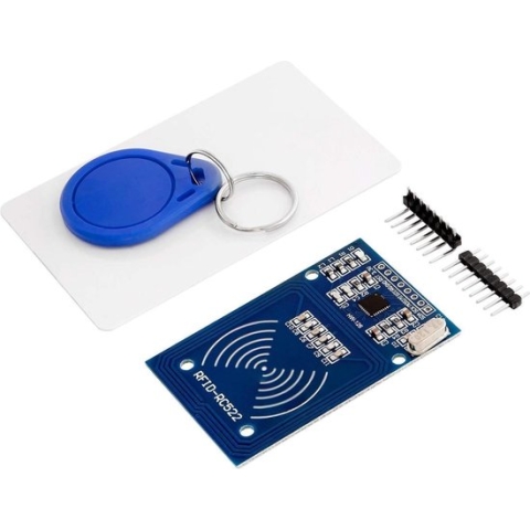 AZDelivery RFID Kit RC522 met Reader, Chip en Card 13.56MHz SPI compatibel met Arduino en Raspberry Pi Inclusief E-Book!