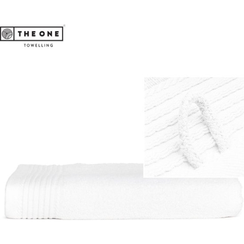 The One Towelling Classic handdoek - Hoge vochtopname - 100% Zacht katoen - 70 x 140 cm - Wit