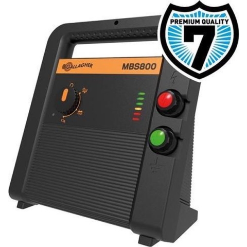 Gallagher accu apparaat MBS800 multi power - 4,9 Joule.