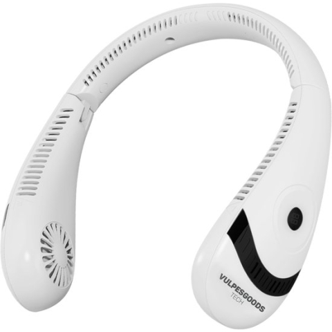 Vulpes Goods® Tech - Nek Ventilator - Draagbare Gezichtsventilator - Oplaadbaar - 3 standen - Incl. schoonmaakdoek - PRO Versie