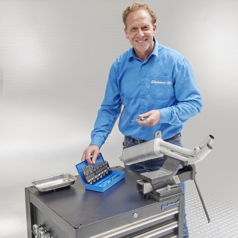 Datona Pro Gereedschapskast - Met 6 Lades - Metaal / Aluminium / Staal - Zwart