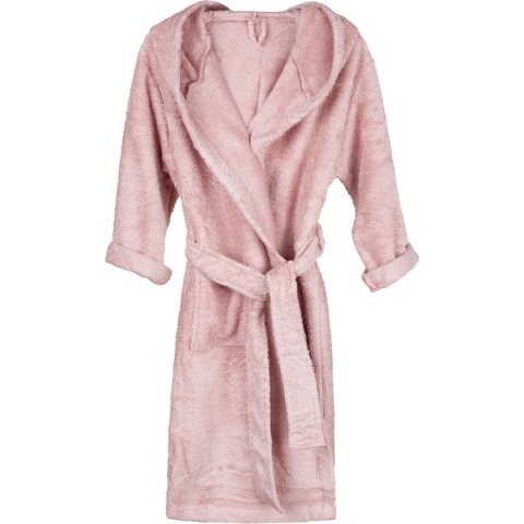 Timboo badjas kids 8 -10 jaar -Misty Rose