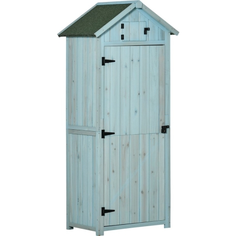 Outsunny Gereedschapsschuur met planken 845-209V01