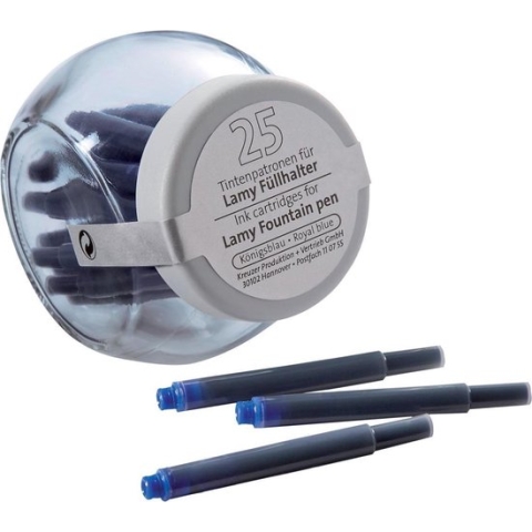 Pelikan inktvullingen INKTPATR 25ST LAMY BLAUW POT