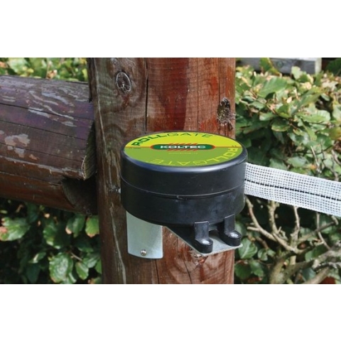 Koltec Rollgate met wit lint tot 6m