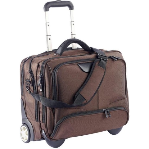 Dermata Business Laptop Trolley Nylon 3456NY Bruin