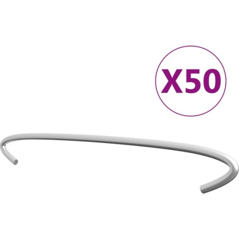 vidaXL-Gabionhaken-50-st-40-cm-gegalvaniseerd-staal