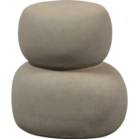 WOOOD Exclusive Bijzettafel Oda - Fiber Clay - Groen/Grijs - 47x41x35