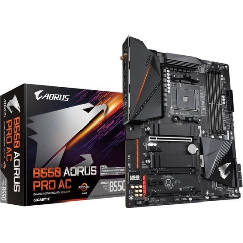 Gaming Moederbord Gigabyte B550 Aorus Pro GAB55APRW-00-G ATX DDR4 AM4 WiFi